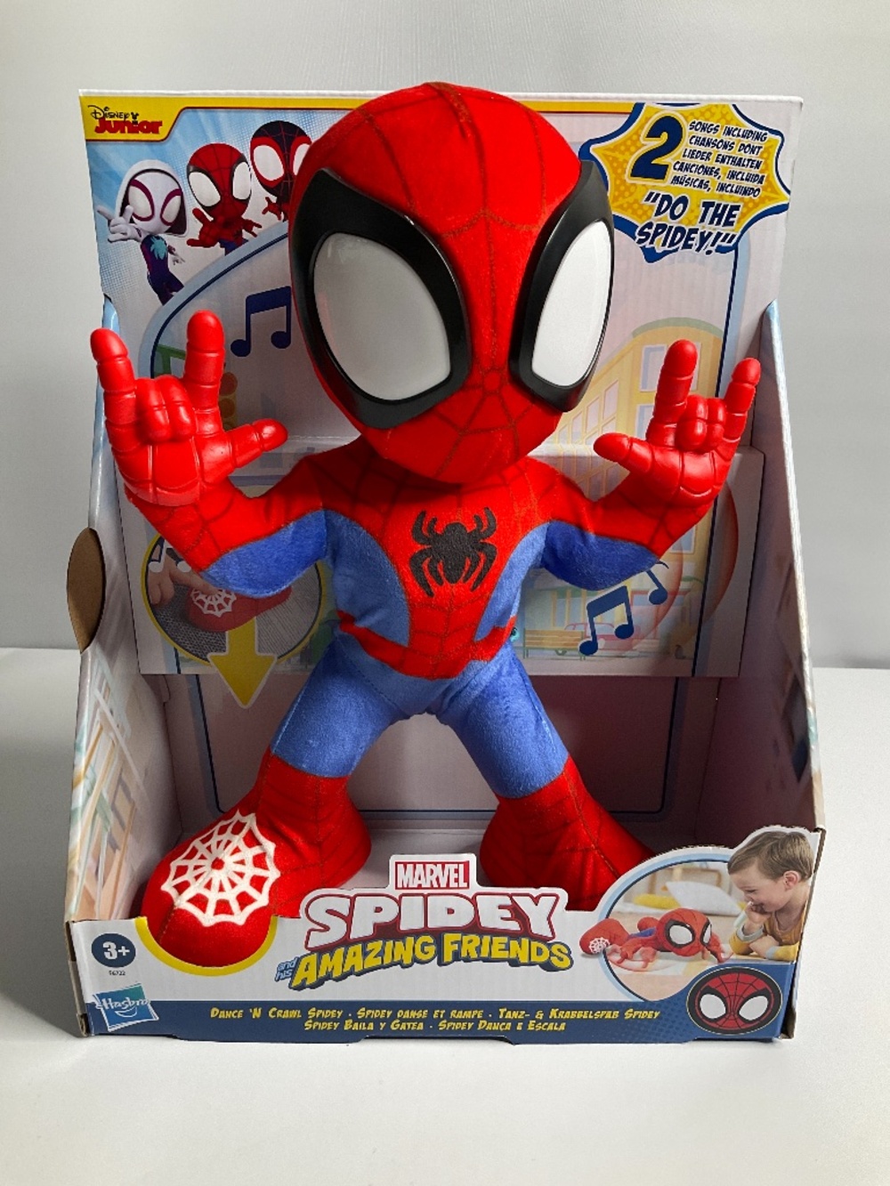 Marvel Dancing Spidey and his Amazing friends crawls and interact